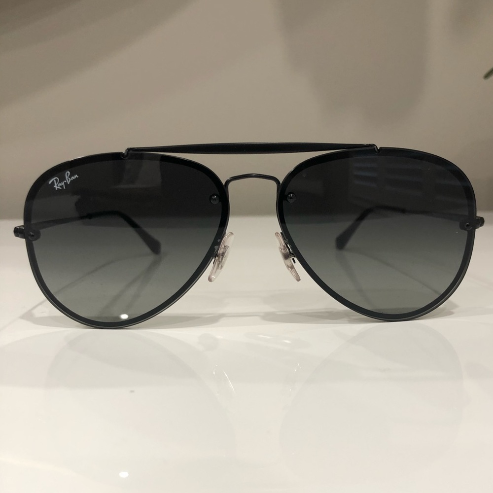 RAYBAN Blaze Aviator Black- BRAND NEW NEVER WORN